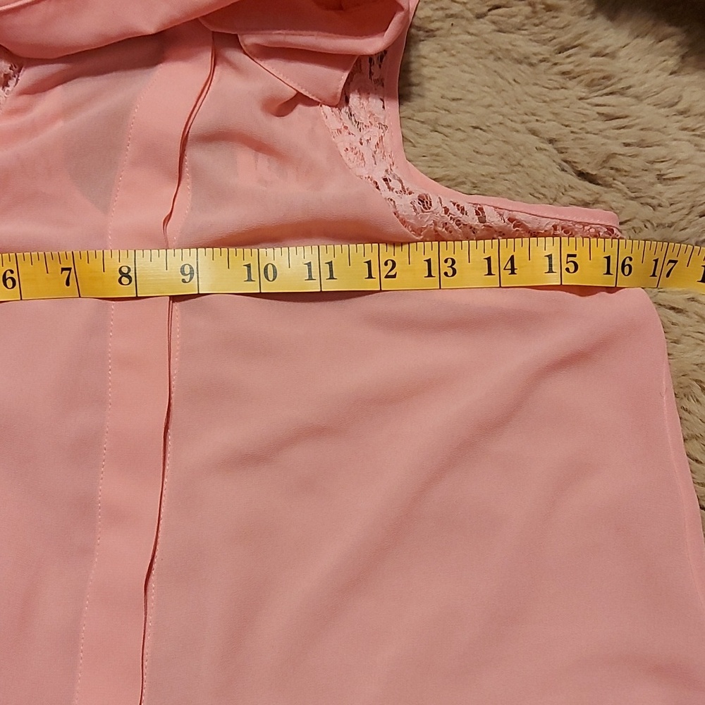 Dex sleevless shear blouse - Picture 6 of 6